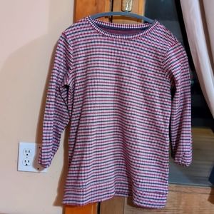 Lands and size small, houndstooth shirt dress